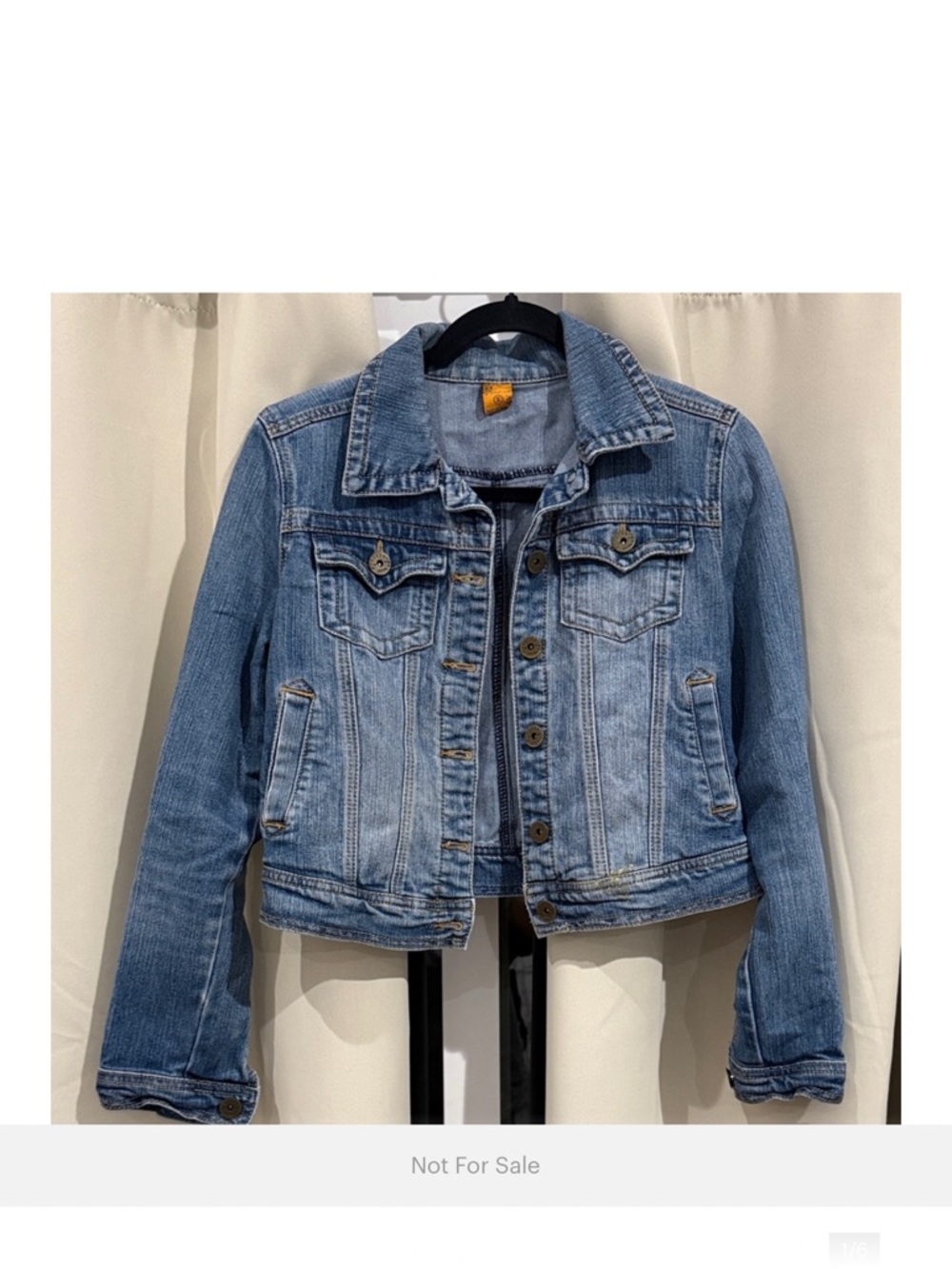 Classic Women's Light Blue Denim Jacket